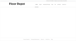 Desktop Screenshot of floordepotsa.com